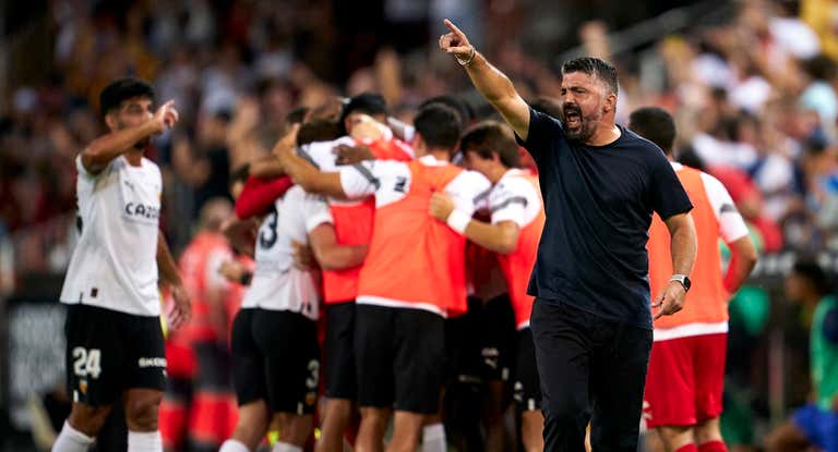 Gattuso contra los prejuicios, el cambio radical del Valencia