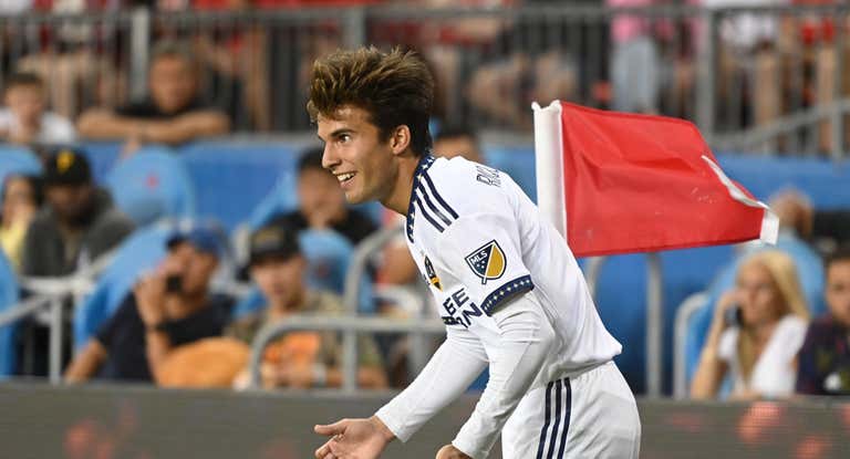 Riqui Puig, en un partido de la MLS