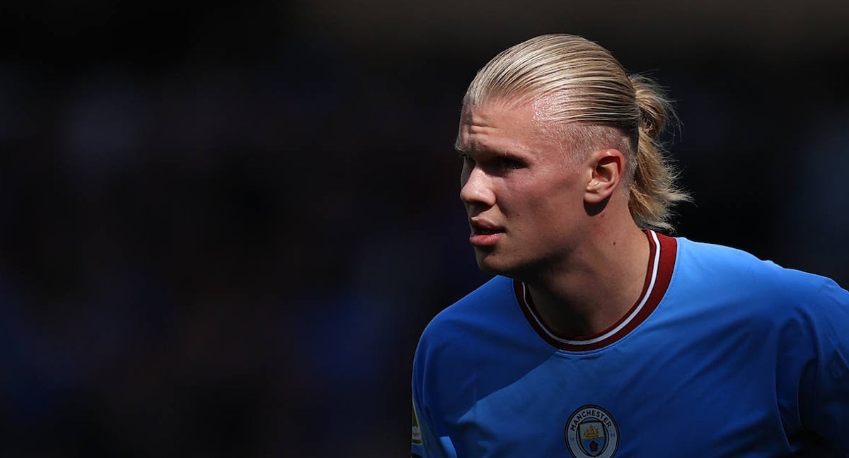 Erling Haaland, futbolista del Manchester City.