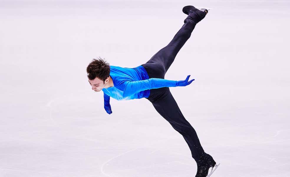 Dmitri Aliev, el campeón europeo que cambiará los patines por las armas