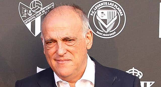 Javier Tebas responde a Florentino Pérez: “Su análisis de datos es de barra de bar”