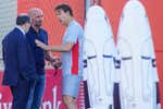 Lopetegui resiste en el alambre y dirige otra vez el entrenamiento