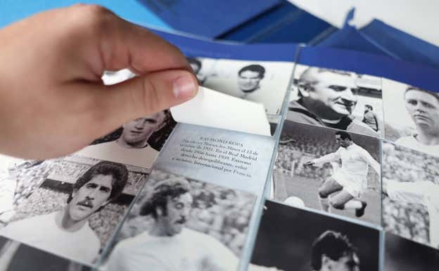 El Real Madrid seleccionó a 23 leyendas del club para que aparecieran en el Libro Azul.  Salvador Fenoll