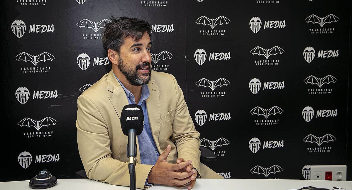 Javier Solís, nuevo director corporativo y portavoz del Valencia C.F.