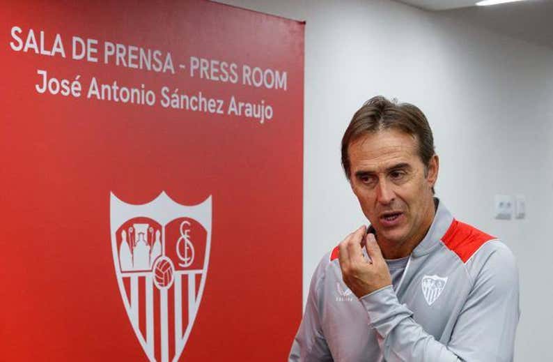 Julen Lopetegui, en su despedida: «Ya soy un sevillista más de por vida»