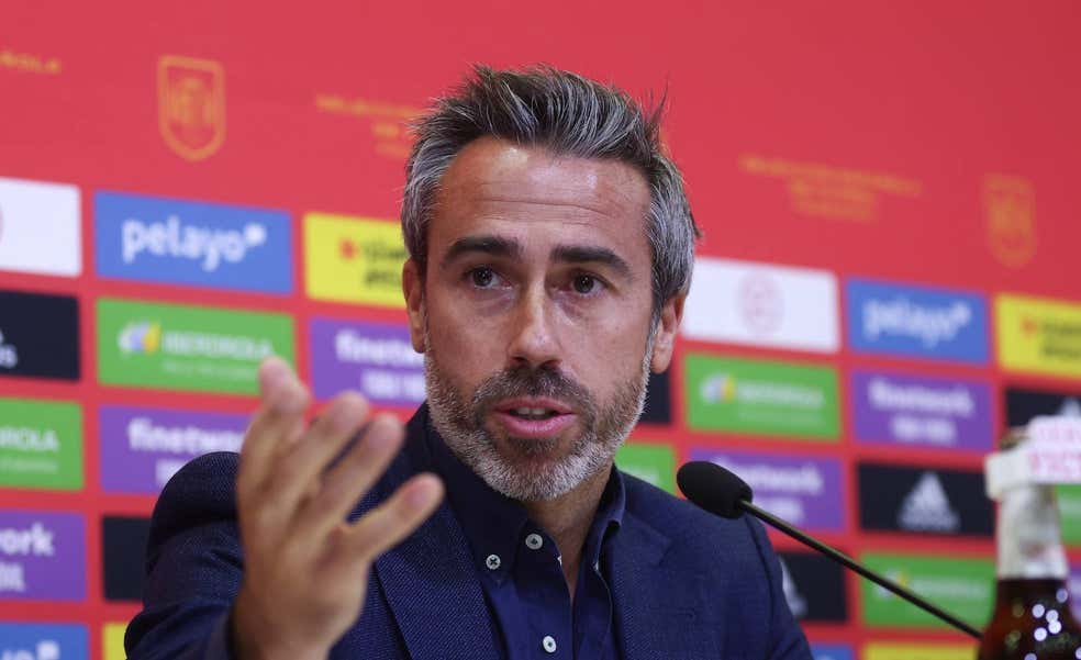 Jorge Vilda: «Estoy encantado con el equipo que tengo»