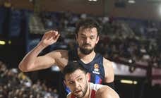 Un Larentzakis en trance tumba al Barça
