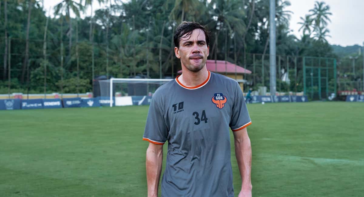Iker Guarrotxena, futbolista del FC Goa.