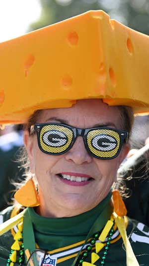 Aficionada a los Green Bay Packers  Getty Images