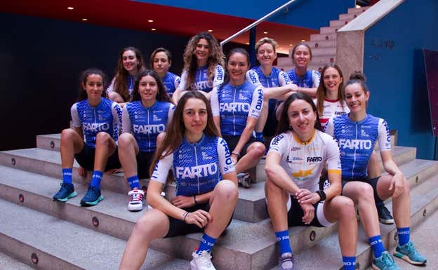 Plantilla del equipo Farto-BTC para la temporada 2022.  EQUIPO FARTO