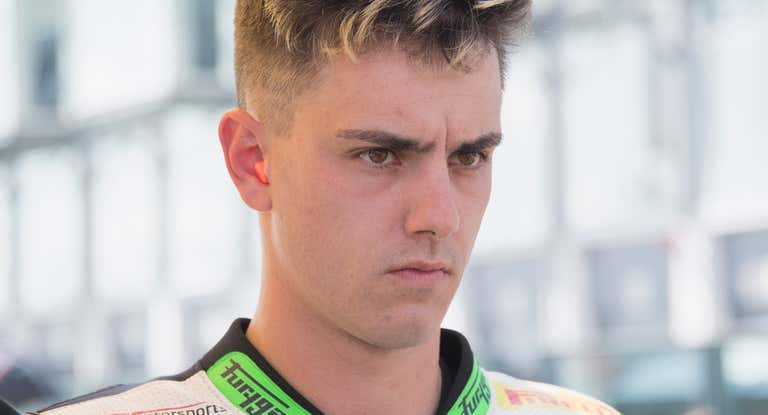 Tom Booth-Amos, en el GP de Francia de 2021.