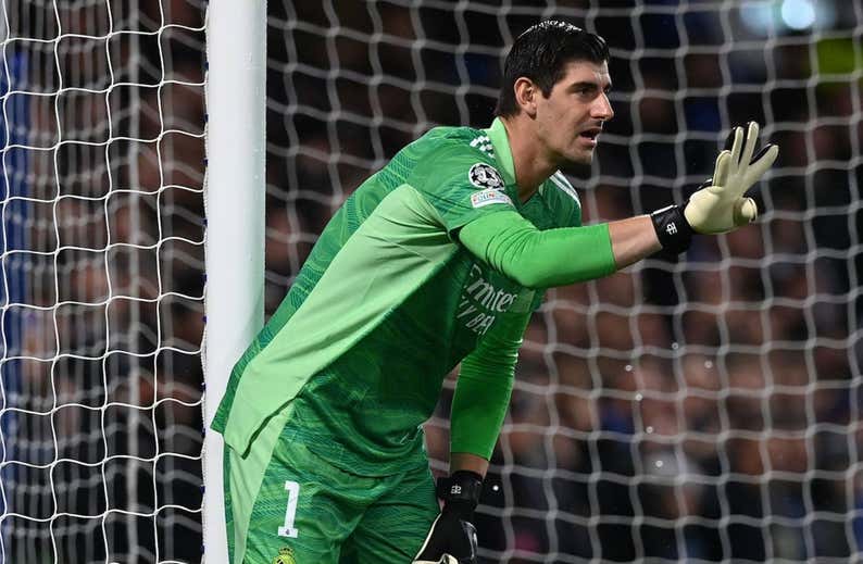 Courtois no se entrena a 72 horas del Clásico