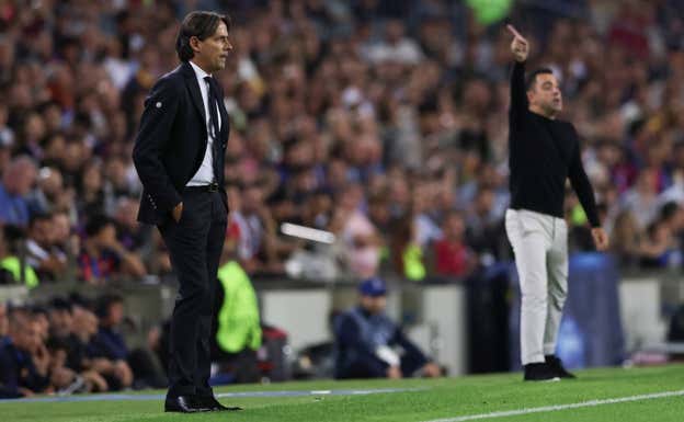 El Inter de Inzaghi salió airoso del Camp Nou.  GETTY