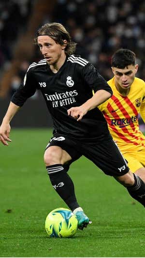 Modric, el curso pasado. GETTY