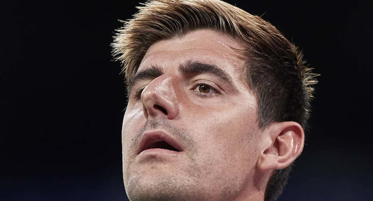 El guardameta del Real Madrid, Thibaut Courtois.