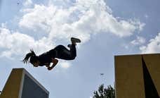 Stefy Navarro y la 'locura' de un parkour que sueña con ser olímpico