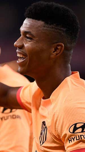 Reinildo sonrió con el gol de Griezmann.  GETTY