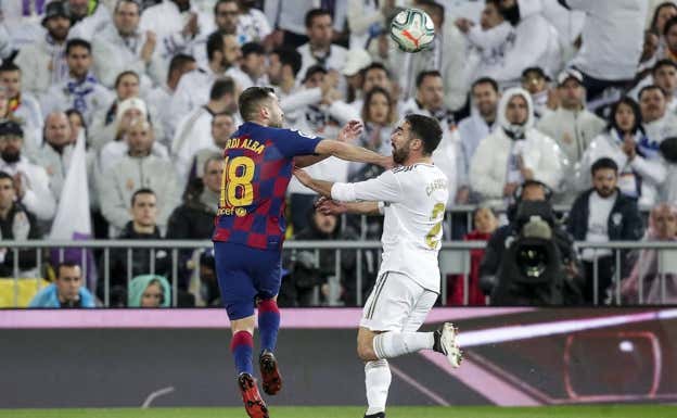 Jordi Alba, un clásico de los Clásicos.  GETTY