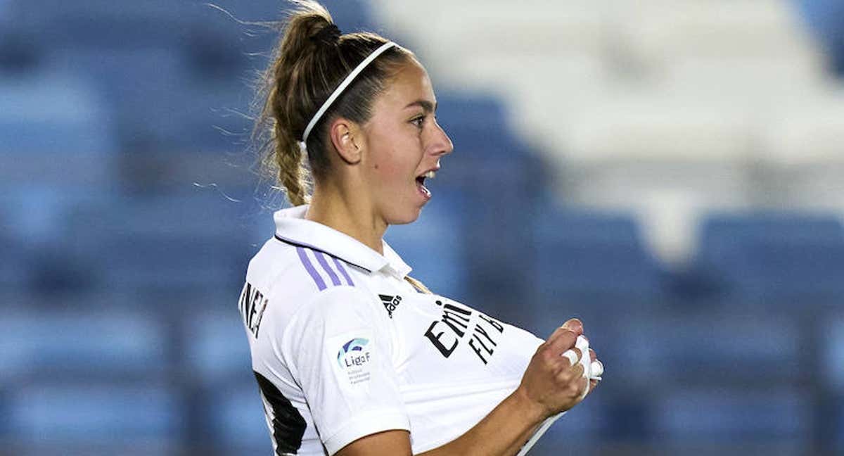 Athenea, jugadora del Real Madrid.