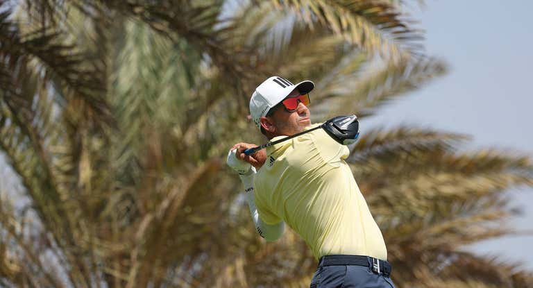 Sergio García, este domingo en Jeddah.