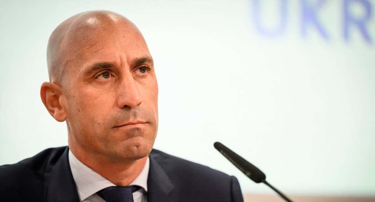 Luis Rubiales, presidente de la RFEF. /GETTY IMAGES