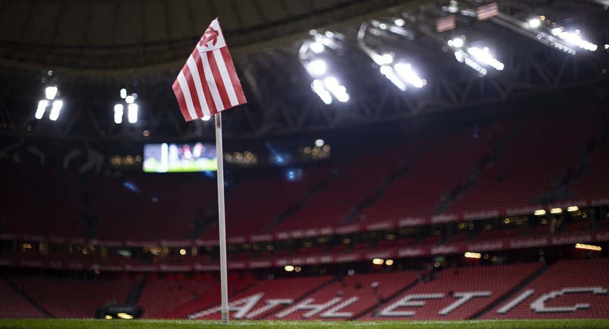 San Mamés, en la previa de un partido de esta temporada.