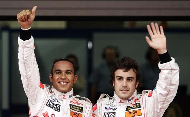 Alonso y Hamilton en McLaren