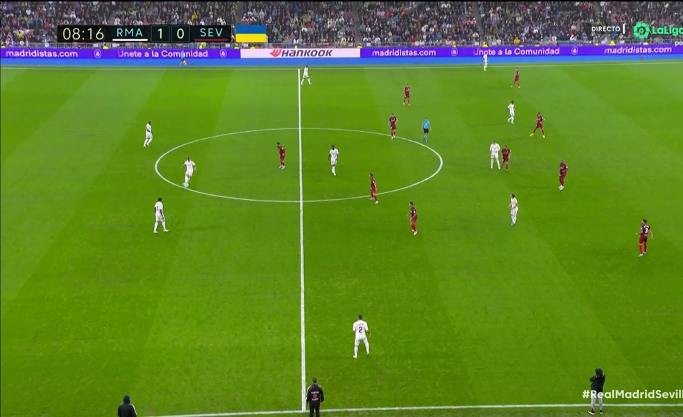 El Madrid-Sevilla, único partido en televisión sin el mensaje de «Ley del Deporte para todos»