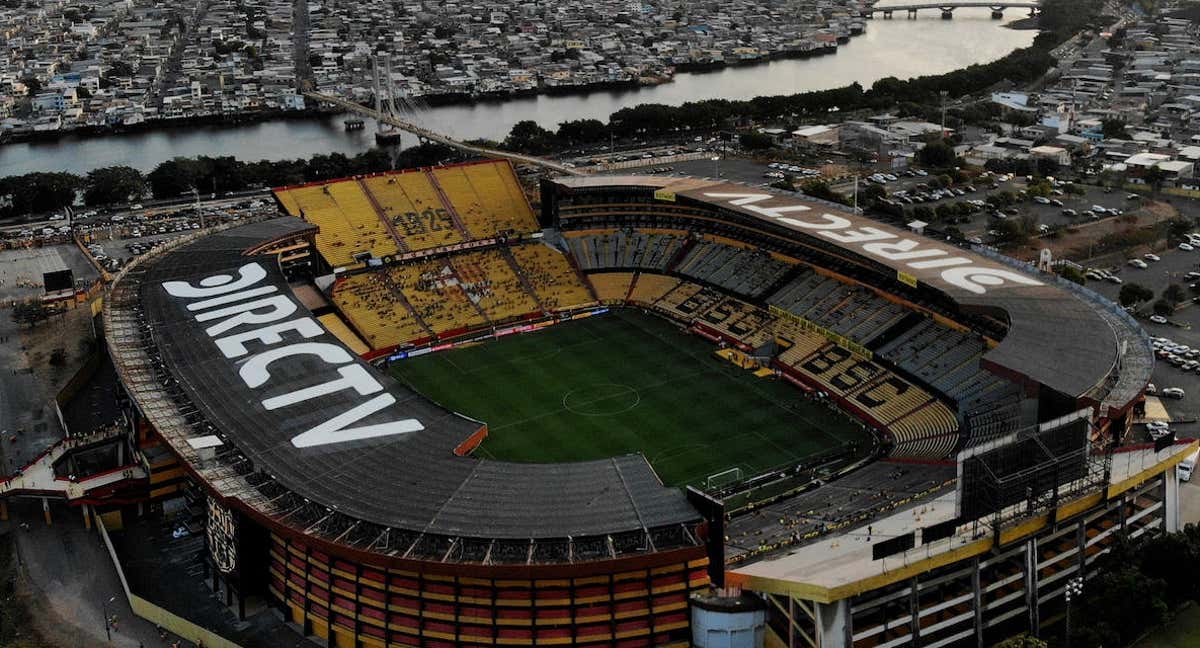 Panorámica del estadio de Barcelona de Guayaquil | /GETTY IMAGES