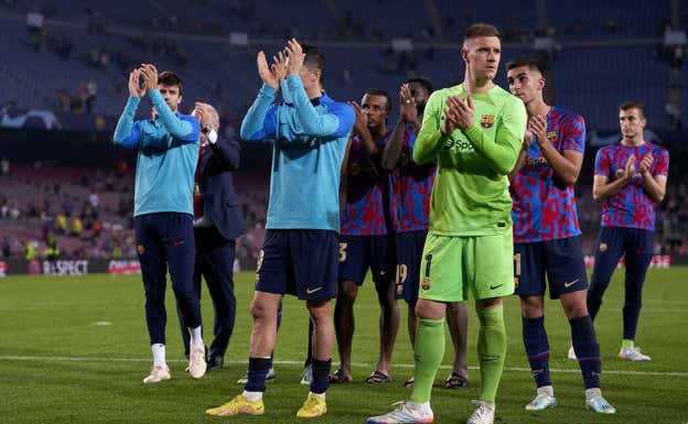 El Barça no encuentra la fórmula de la felicidad.  GETTY