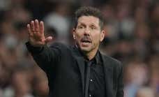 Simeone: «¿El penalti que quiso tirar Joao? Es una muestra de actitud, pero la actitud es mucho más que una decisión»