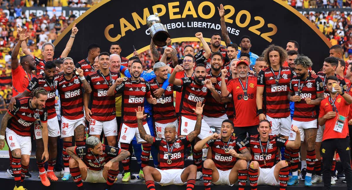 Flamengo se proclamó campeón de la Copa Libertadores.