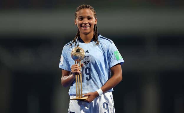 Vicky López, MVP del Mundial Sub-17 tras liderar a España.  GETTY