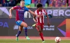 El Atlético - Barcelona de la Liga F, en el Metropolitano
