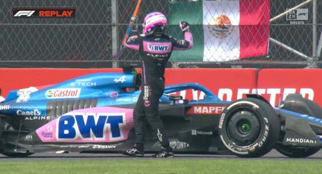 El Alpine harta a Alonso en México: «Otra vez mi coche, como siempre»