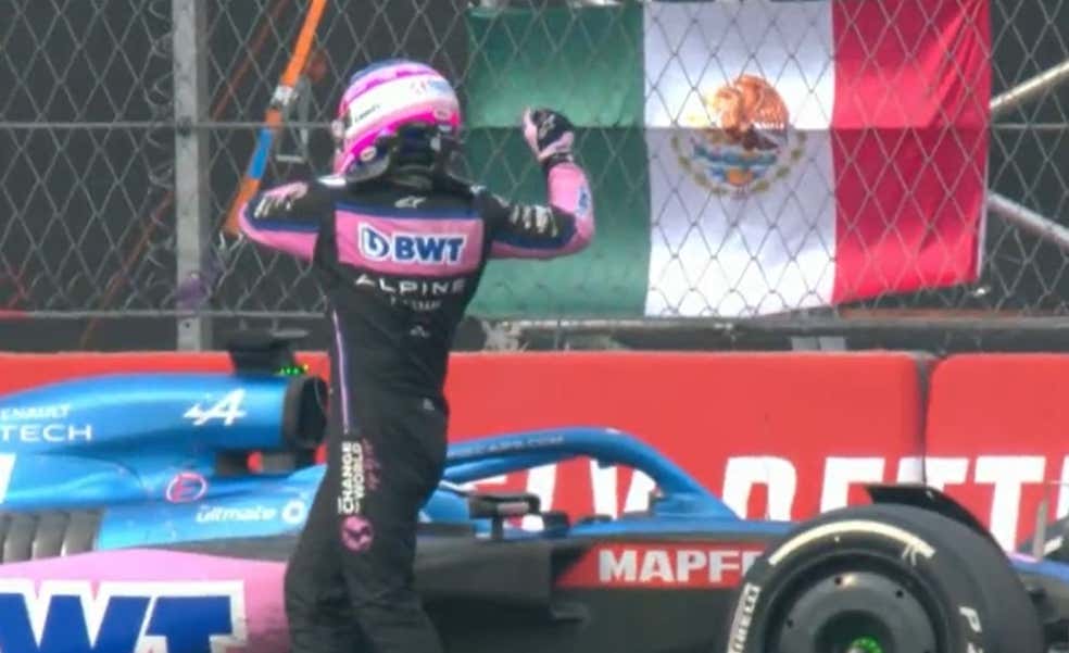 El Alpine harta a Alonso en México: «Otra vez mi coche, como siempre»