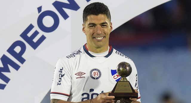 Luis Suárez y Nacional, campeones de Uruguay
