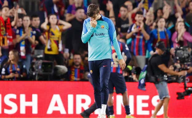 Piqué vive su peor momento con la afición. GETTY