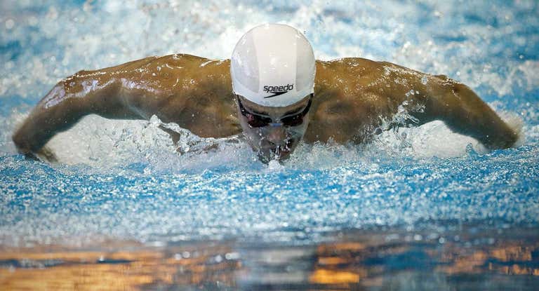 Rafa Muñoz, durante una prueba cuando aún competía.
