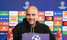 Guardiola: «Me encantaría tener la vitrina de trofeos del Sevilla»