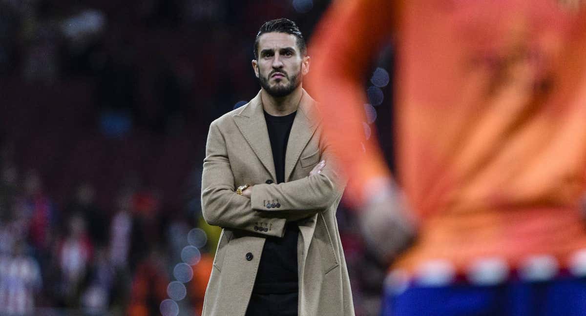 Koke estuvo en el césped el día del Atlético-Bayer (2-2) en el Cívitas Metropolitano.