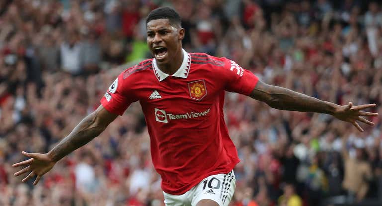 Marcus Rashford, futbolista del Manchester United.