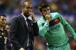 Guardiola, sobre Piqué: «En los partidos grandes siempre era el mejor»