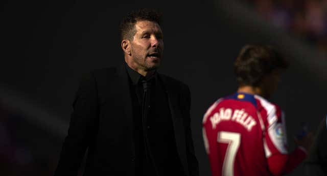 Simeone: «Es una pena que Joao Félix no esté en Mallorca»