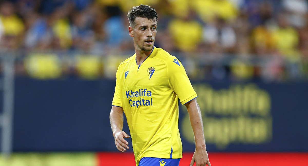 Antonio Blanco durante un partido esta temporada.