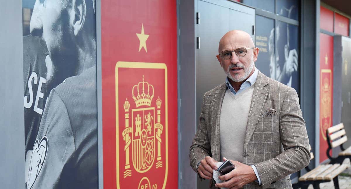 Luis de la Fuente, seleccionador Sub-21.