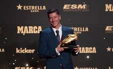 Lewandowski, sobre su gesto en Pamplona: «Era para Xavi»