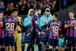 Comida exprés en la Ciudad Deportiva para despedir a Piqué