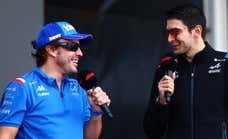 Ocon: “Alonso es un animal; va 300% al límite"