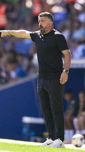 Gennaro Gattuso, entrenador del Valencia. Getty